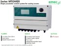 Контроллер EMEC MTOWER система управління одним параметром для градирень