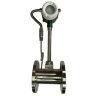 DN80 Débitmètre à tourbillon en acier inoxydable KLUGB DN80/PN16 RF Bride DIN, pour vapeur 0.325-5 t/h <1.6 MPa, <250°C, 4-20mA, ExdIIBT66