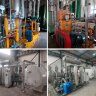 Installation de production de dioxyde de carbone CO2 à partir de gaz de fermentation de bioéthanol pour 1000 kg/h