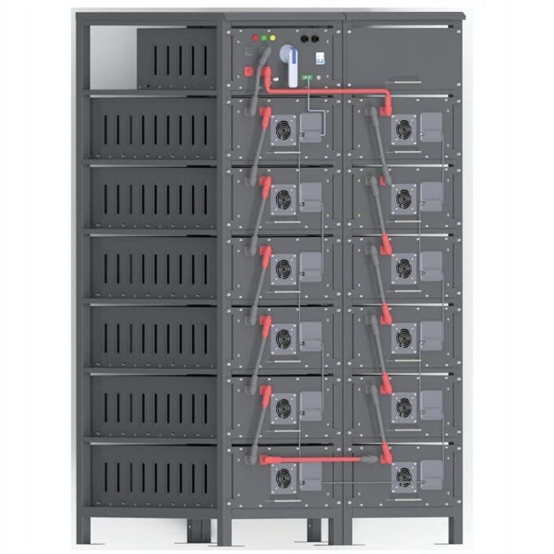 Hochspannungsbatterieschrank TH-640/280R/HV, LiFePO4, LFP