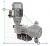 Bomba dosificadora de émbolo PDM-P BA 52/20 400/3/50 0,25