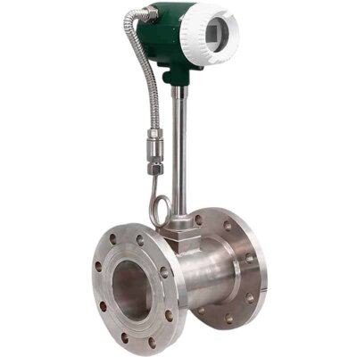 DN250 Débitmètre à tourbillon en acier inoxydable KLUGB DN250/PN16 RF Bride DIN, pour vapeur, 4.5-45 t/h, <1.6 MPa, <250°C, 4-20mA, ExdIIBT66