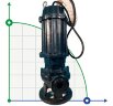 Submersible sewage pump 100WQ65-15-5.5/4 for pumping groundwater