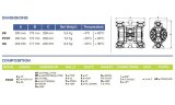 Мембранный насос для краски PHOENIX P120 ALU SANTOPRENE+PTFE, 120 л/мин