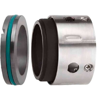 Gleitringdichtung für Pumpenwelle R-8U 3 Zoll Typ VULCAN 1609, 1609S, ROTEN 90 aus den Werkstoffen CAR/SIC, VITON, 304, PG