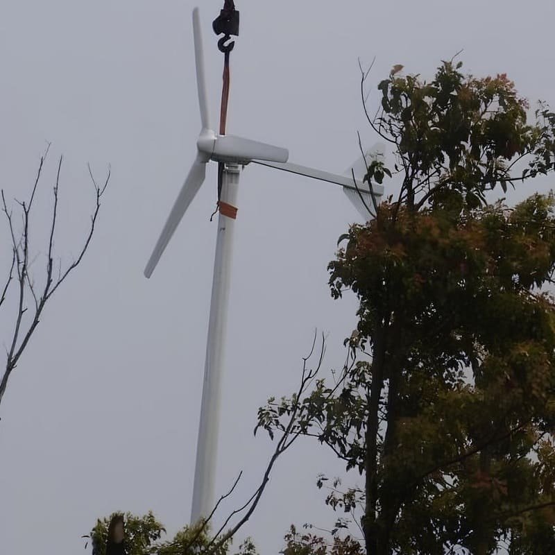 Horizontaler 2-kW-Windgenerator RX-2000L der L-Serie