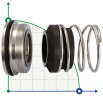 Sello mecánico para bomba Alfa Laval R-AL.FM 22, CAR/SIC, EPDM, 304