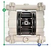 Die pneumatischen Membranpumpen BOXER 100 PP-IB100P HTTPV--