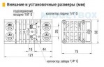 Пневматичний мембранний насос MIDGETBOX