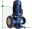 IRG BGL 65-125A (22,3/16), 2,2kW, 2880 насос центробежный вертикальный