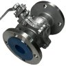 PN16 DN65 Robinet à bille en acier inoxydable AISI 316, Siège:PTFE