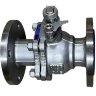 PN16 DN65 Robinet à bille en acier inoxydable AISI 316, Siège:PTFE
