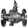 PN16 DN65 Robinet à bille en acier inoxydable AISI 316, Siège:PTFE