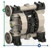 Мембранный насос для серной кислоты PHOENIX P700 PP SANTOPRENE+PTFE, 700 л/мин