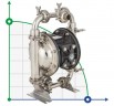 Мембранний пневматичний насос DP 10 SC/T
