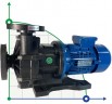 Chemiepumpe mit Magnetkupplung MP-HX-542 GFK, 450L/min, 24,4m, 380V, ABLE Motor