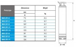 Погружной скважинный насос M45-351-6, 380V