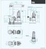 Погружний насос Dreno DNA 65-2/110 T з вихровим робочим колесом