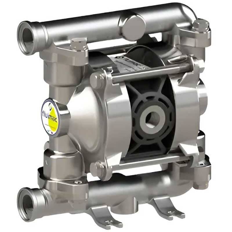 Пневматичний мембранний насос PHOENIX P20 AISI316 HYTREL+PTFE, 20 л/хв