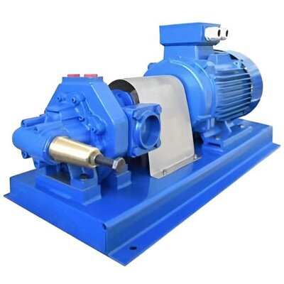 Gear pump for pumping diesel fuel LIVERANI GEAR BASE 400-G/M TF 11 kW, 1400 rpm, 380 V