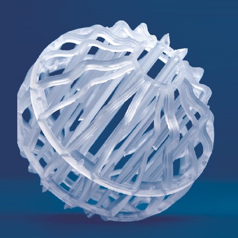 NetBall buse à bille en plastique, 45 mm, PP, VFF pour les processus de séparation thermique