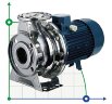 Pompe en acier inoxydable NX65/1250 (160), 9,3 kW, 132 m3/h, 36,5 m, 380 V/T, AISI 304 (EBARA 3M 65-160/9,2)