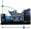 Générateur diesel industriel XHYP-400GF avec ATS, moteur Perkins 500kVA, 400kW, 380V/50HZ type ouvert