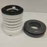 Механическое уплотнение химического насоса QHB с PTFE сильфоном R-WB3 25, L, CAR/SIC, VITON, 304