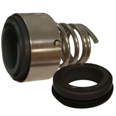 Sello mecánico R-LW 16, CAR/SIC, VITON, 304 para bomba Lowara KL01AAH KL01ADC