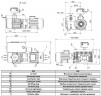 Вакуумный насос Zinisan ZYVP-100-M/2,2 масляный одноступенчатый