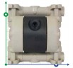 Pompe pneumatique à membrane MICROBOXER PP EMICR-P-HTTPT--