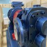 Bomba de engranajes para aceite de girasol sin refinar EMSE EDP 1030, DN80, 30 m3/h, 3 bar, 7,5 kW, 380V, 1000 rpm