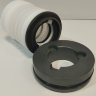 Механическое торцевое уплотнение насоса для химии с PTFE сильфоном R-WB3 25, S, CAR/SIC, VITON, 304
