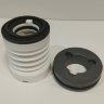 Механическое торцевое уплотнение насоса для химии с PTFE сильфоном R-WB3 25, S, CAR/SIC, VITON, 304