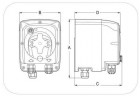 Перистальтический насос PDP TEC6 6-1 100-240VAC SANTOPRENE GRIGIA