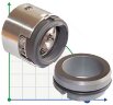Wellendichtring R-H75 50, SS/CAR, VITON, 304, G9