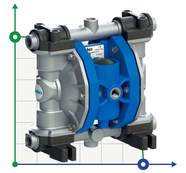 Seko Duotek AF65 ALU pneumatic diaphragm pump