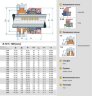 Sello de cañón R-10T 55, SIC/SIC, PTFE, 304, V