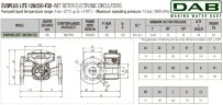 Pompe de circulation DAB EVOPLUS Lite 120/220-F32 avec commande électronique, 60218211