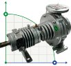 Pumpe für Thermalölkessel BTKF-K 32-160 (3000) ohne Motor