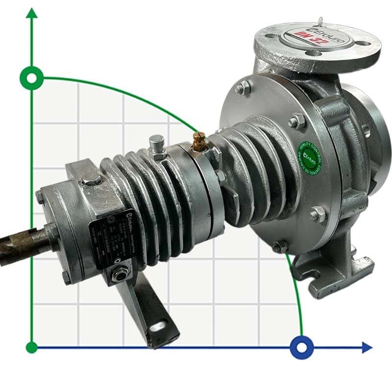 Pumpe für Thermalölkessel BTKF-K 32-160 (3000) ohne Motor