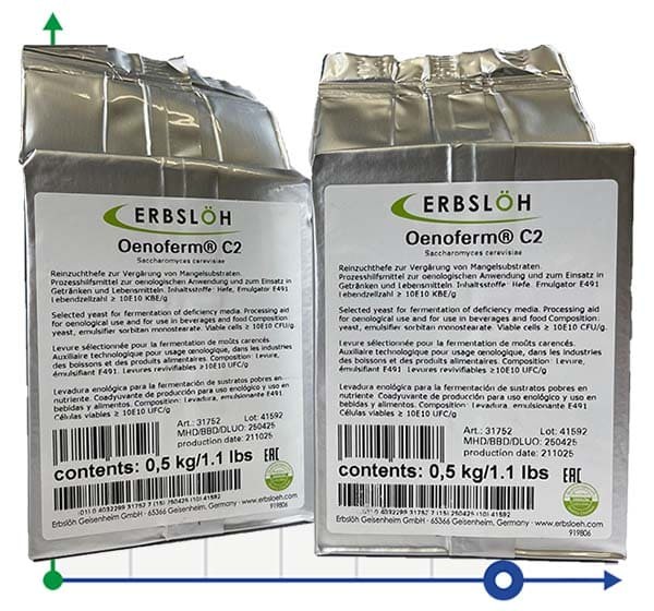 Yeast Oеnoferm C2, 1 kg