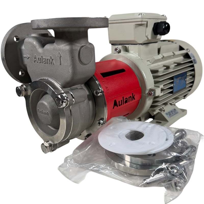 Pumpe mit Magnetkupplung aus Edelstahl MDH-30, -120°C+350°C, AISI 316