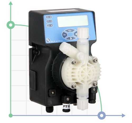 Насос-дозатор PDE DLX PH-RX-CL/M 5-7 230V/240V головка PVDF