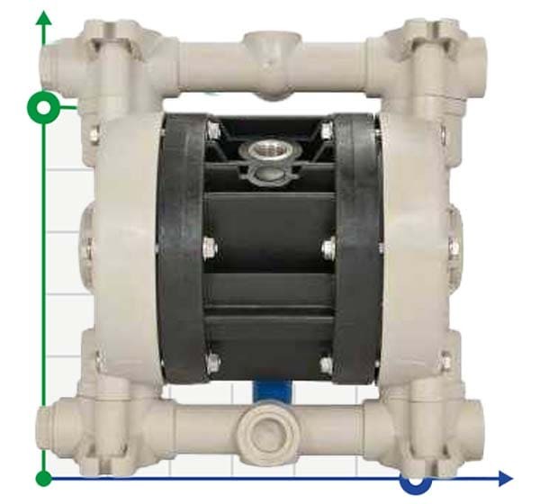 Bomba neumática de membrana BOXER 50 PP IB50-PD-DPD--