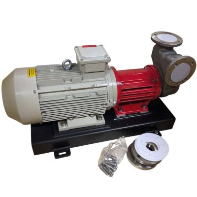 Pumpe mit Magnetkupplung aus Edelstahl MDH-50, -120°C+350°C, AISI 316