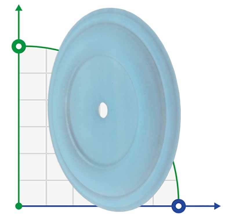 PTFE äußere Membran für FLUIMAC PHOENIX Pumpe P10-20-30