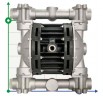 Die pneumatischen Membranpumpen BOXER 100 IB100ALN ALU-AIN--