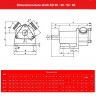Насос для хлебной закваски AlphaDynamic AD40 BARE SHAFT импеллерный (без двигателя)