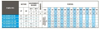 Odpływowa pompa zanurzeniowa ATEX 316 DERBY EX 75, 380V